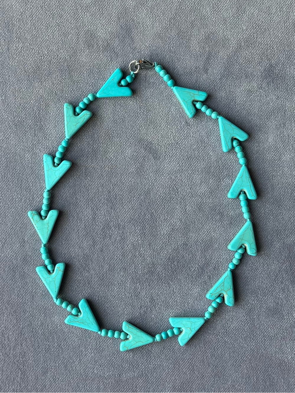 NWOT Tuckernuck Texas Arrow Turquoise Necklace